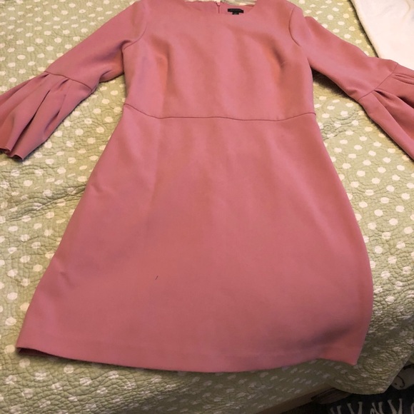 SOLD Ann Taylor pink Flare dress size 8 - Picture 4 of 6